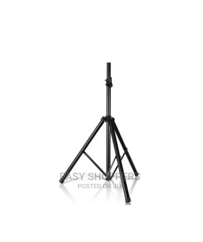 Metallic Speaker Stand Black