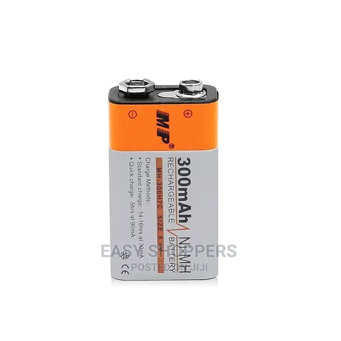 Mp Rechargeable Battery 9V 300mah