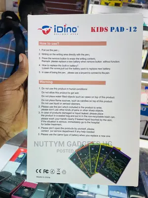 Idino LCD Writing Tablet