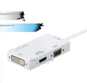 3in1 Mini Displayport(Thunderbolt) to Hdmi/Dvi/Vga Adapter