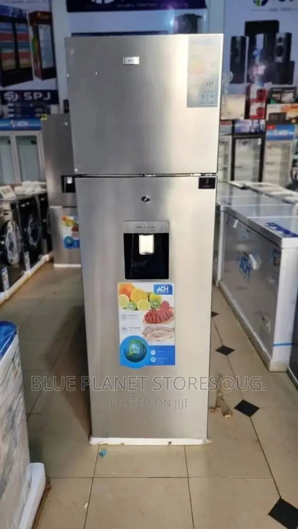 ADH 358litres Double Door Refrigerators With Water Dispenser