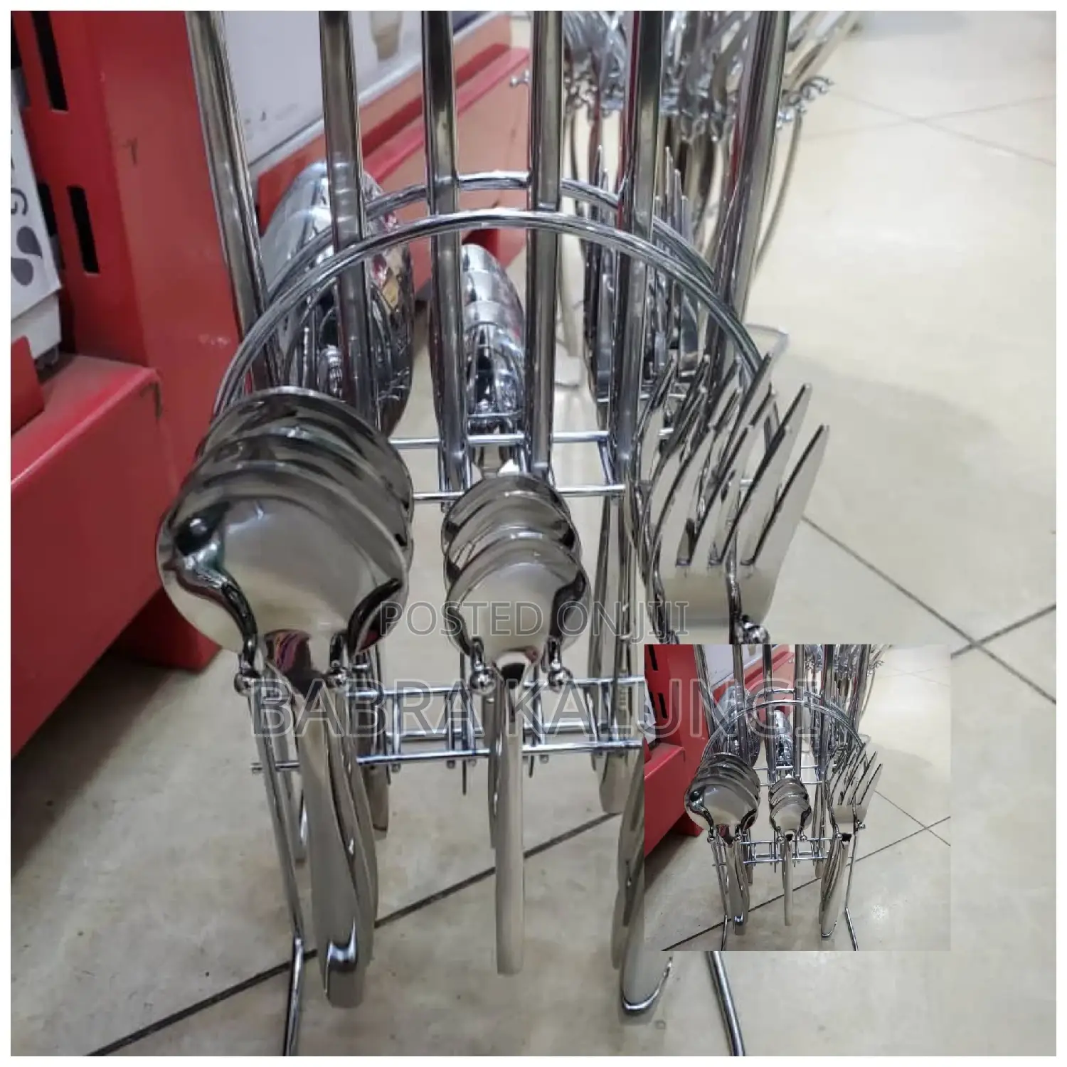 Spoon and Fork Set Holder