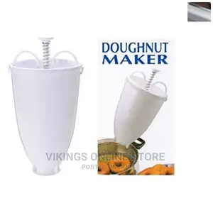 Plastic Donut Maker Machine – White
