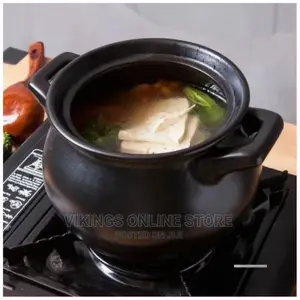 4.8L Stockpot Dish Casserole Clay Ceramic Pot Pan