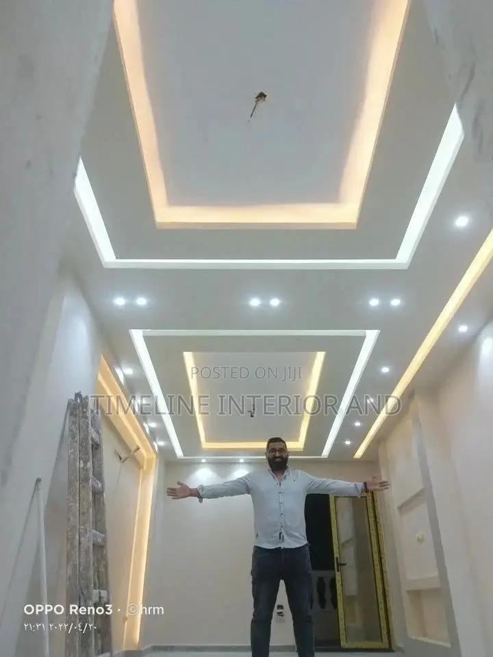 Nice Gypsum Ceiling Works.