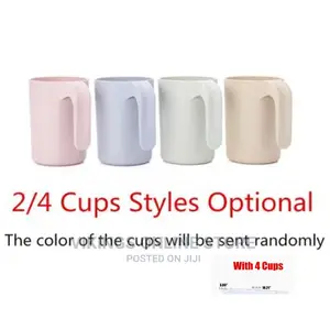 4 Cup Wall-Mounted Toothpaste Dispenser,Toothbrush Organizer