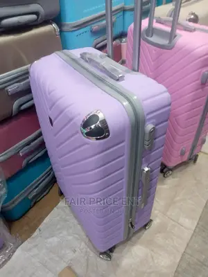 Original Plastic Suitcases.Purple.( Medium)