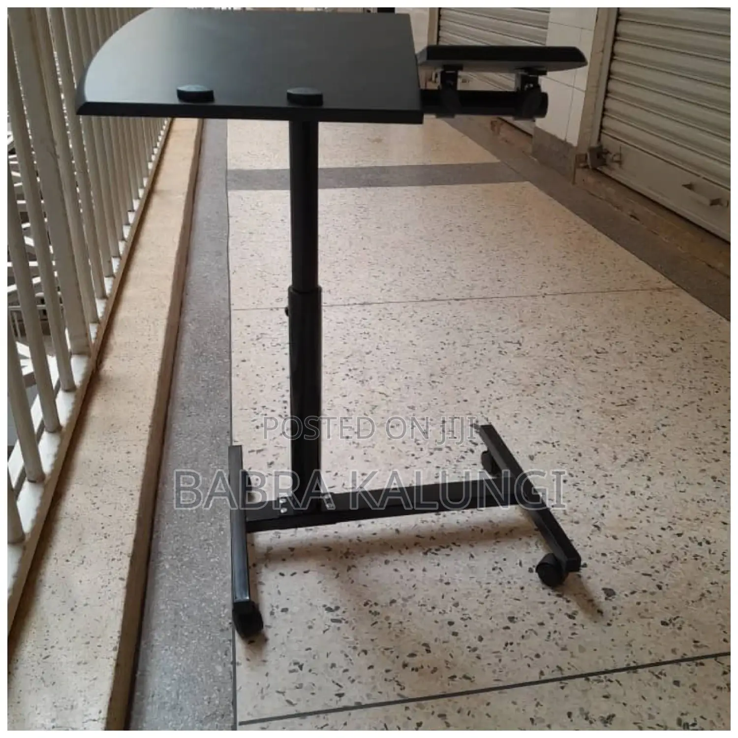 Black Folding Laptop Desk