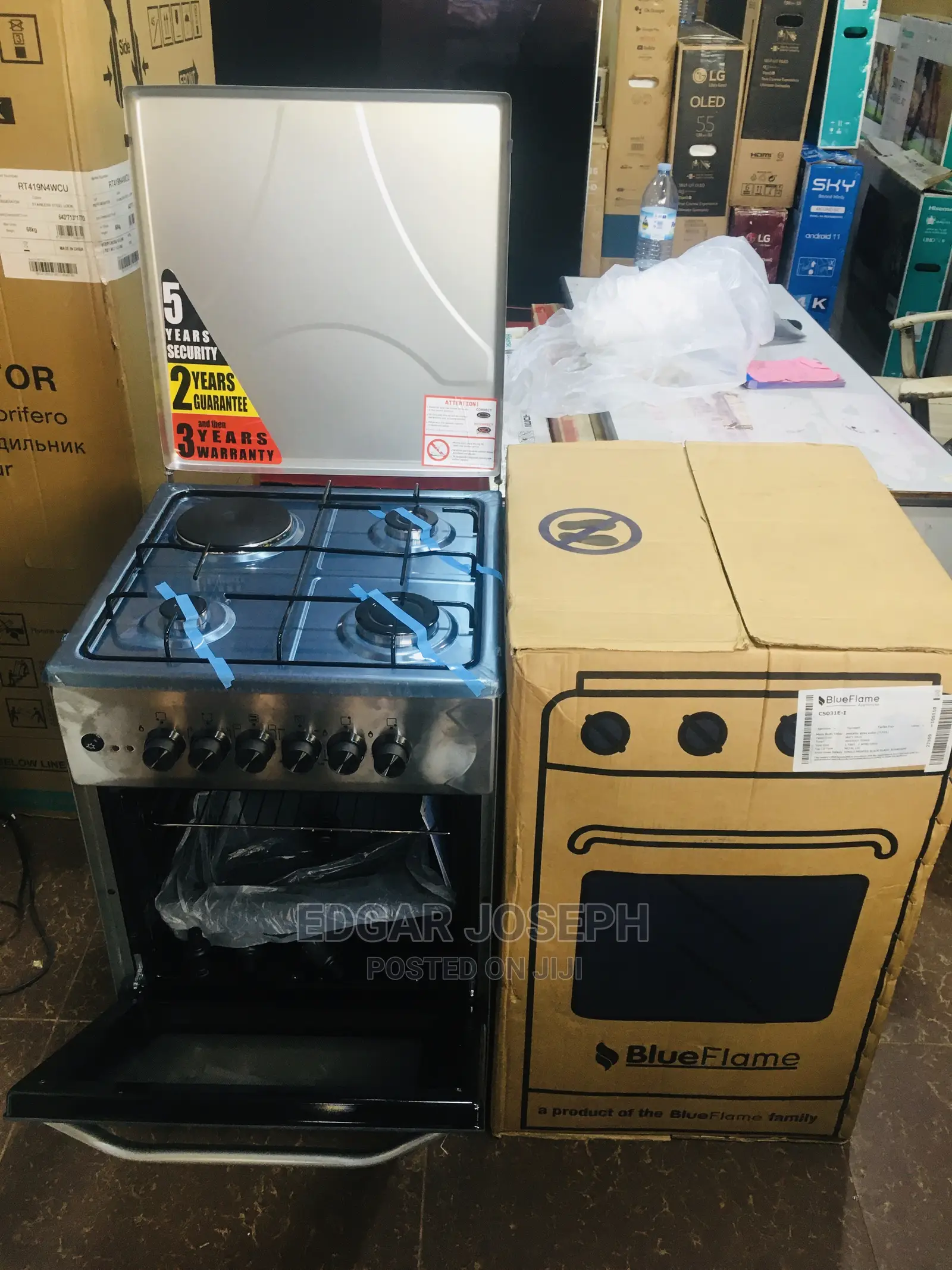 Blue Flame Cooker 3+1