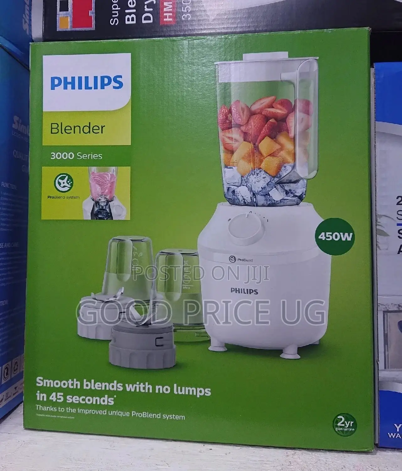 3 in 1 Phillips Blender With Chopper and Grinder.