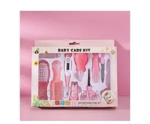 10 Piece Baby Grooming Set - Pink