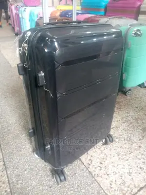 Original Rubber Plastic Traveling Bag. Medium.( Black)