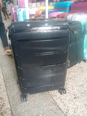 Original Rubber Plastic Traveling Bag. Medium.( Black)
