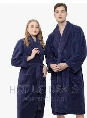 Large Cotton Cloth Bathrobe - Multicolor
