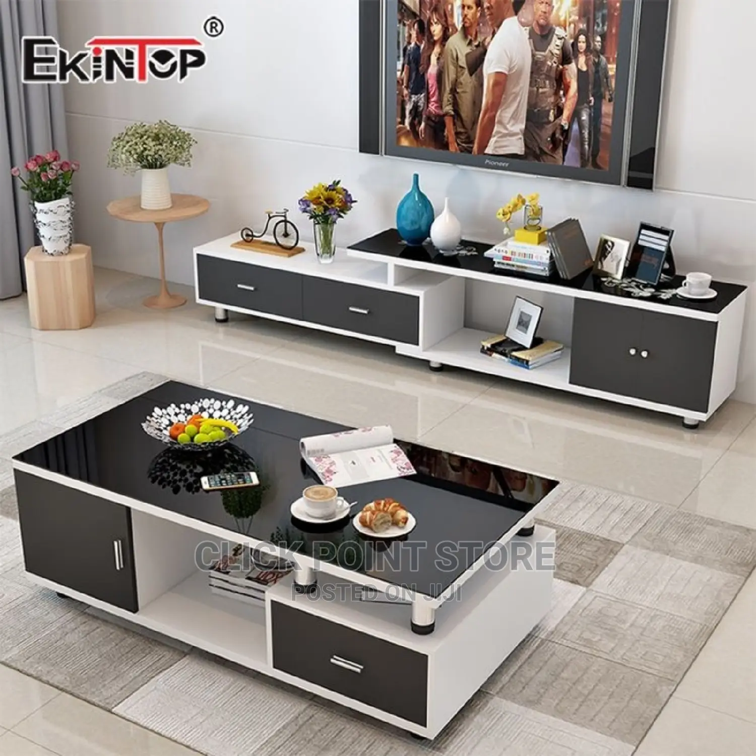 Center Table/ Coffee Table Plus Tv Stand/ Television Stand