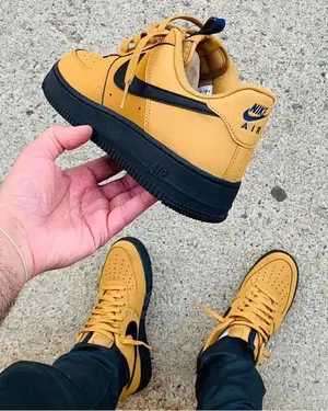 Nike Air Force 1 Wheat Black