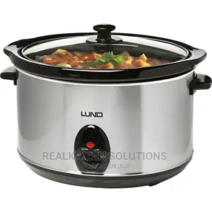 Poland LUND 5.6L Stainlesssteel Ceramic Pot Slow Cooker 320W