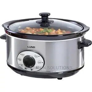 Poland LUND 4.5L Stainless Slow Cooker With Digital Timer