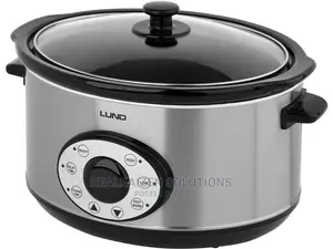 Poland LUND 4.5L Stainless Slow Cooker With Digital Timer