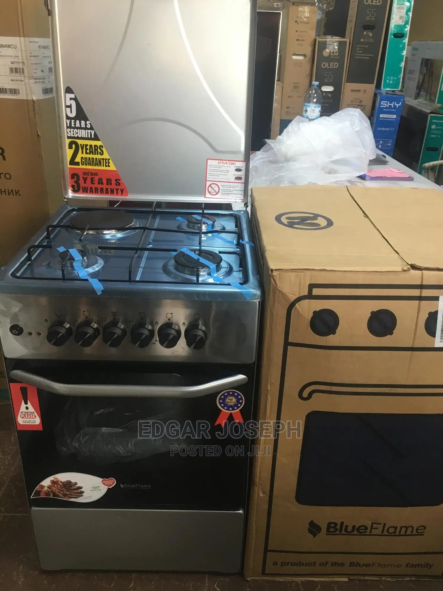 Blue Flame Cooker 3+1