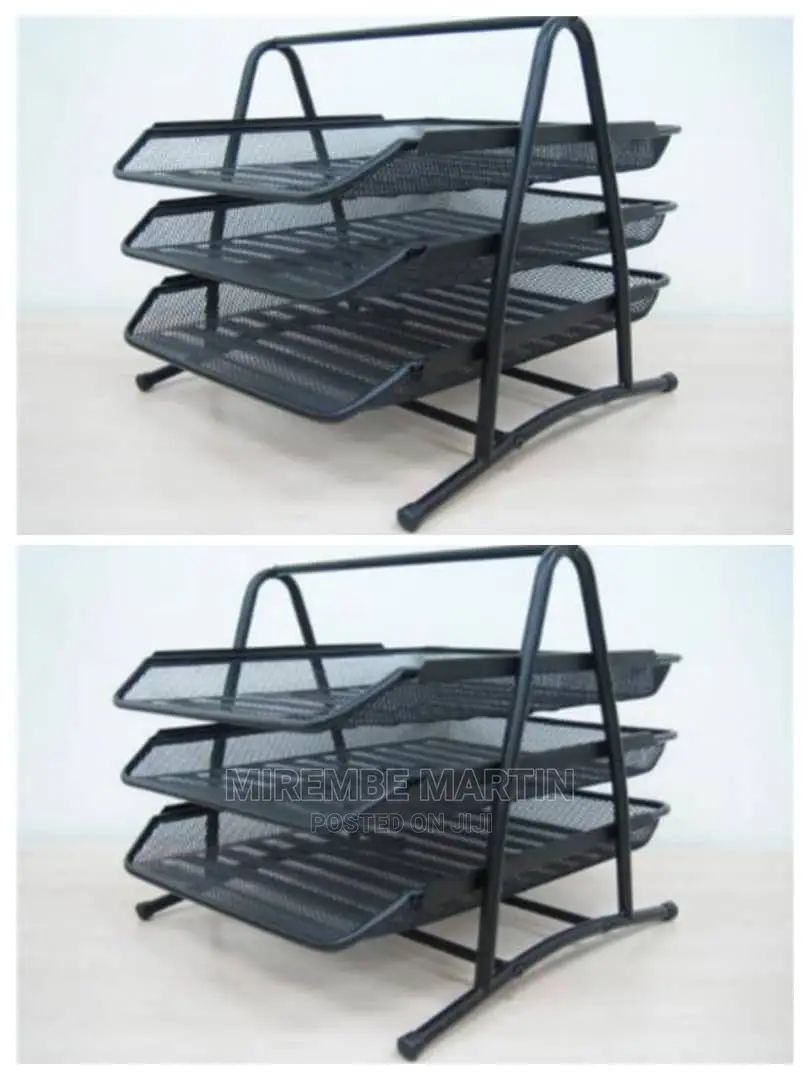 Desk File Tray Rack