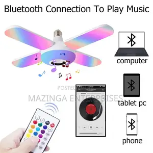 Remote Controled Defomation Music Lamp With Bluetoth Speaker