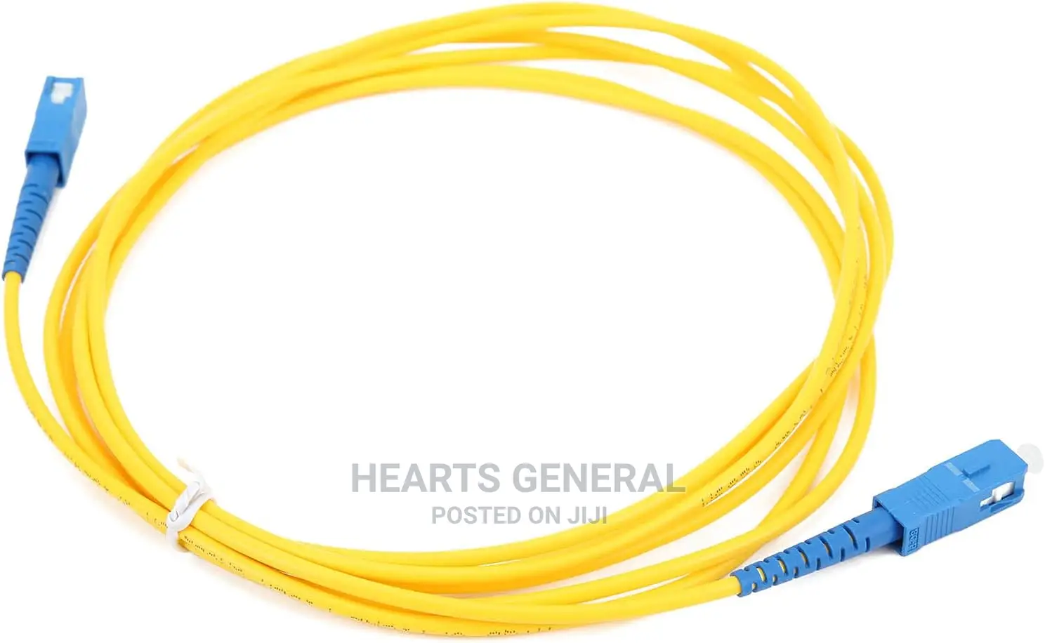 Fiber Patch Cord SC To SC, Simplex Single-mode (1m Length)