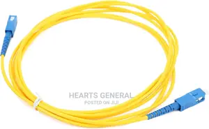 Fiber Patch Cord SC To SC, Simplex Single-mode (1m Length)