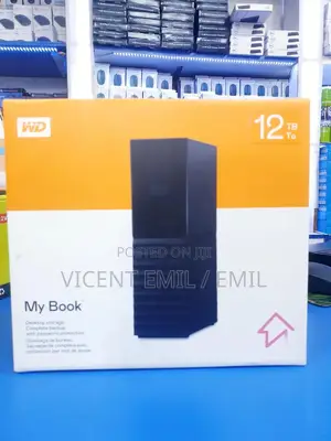 External Harddrive 12tb WD My Book