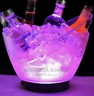 Classic 8 Led Light Ice Bucket