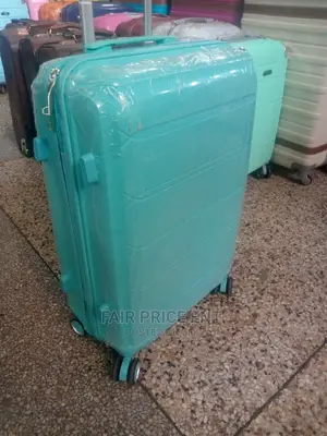 Vip Executive Rubber Plastic Suitcases.Large.(Blue)