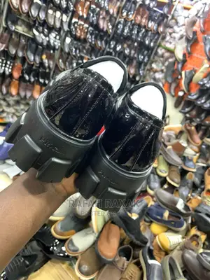 Original Prada Big Sole Shinny Shoes