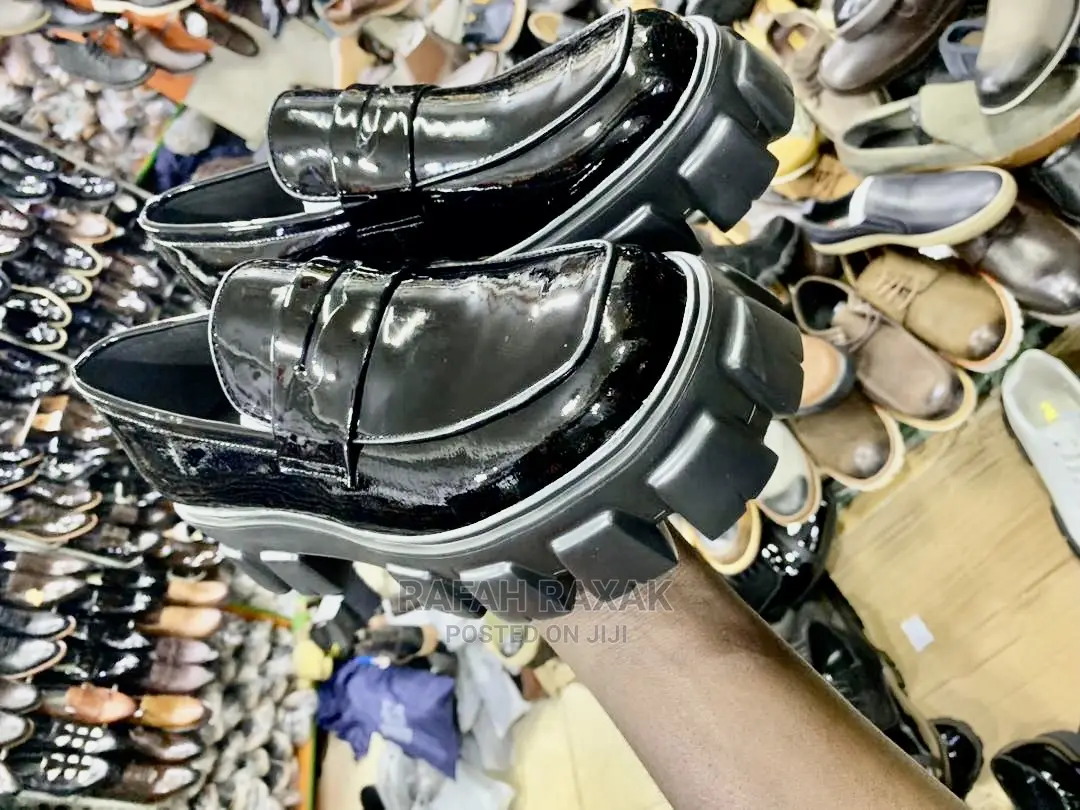 Original Prada Big Sole Shinny Shoes