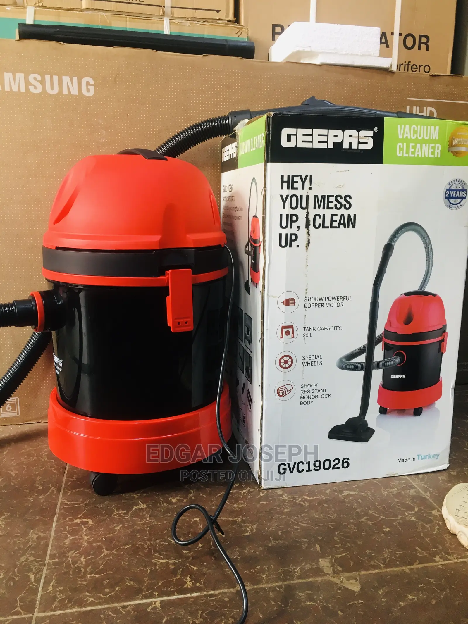 Vacuum Cleaner Geepas