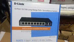 Dlinkk 8ports Poe Switch. Des- F1010p-E