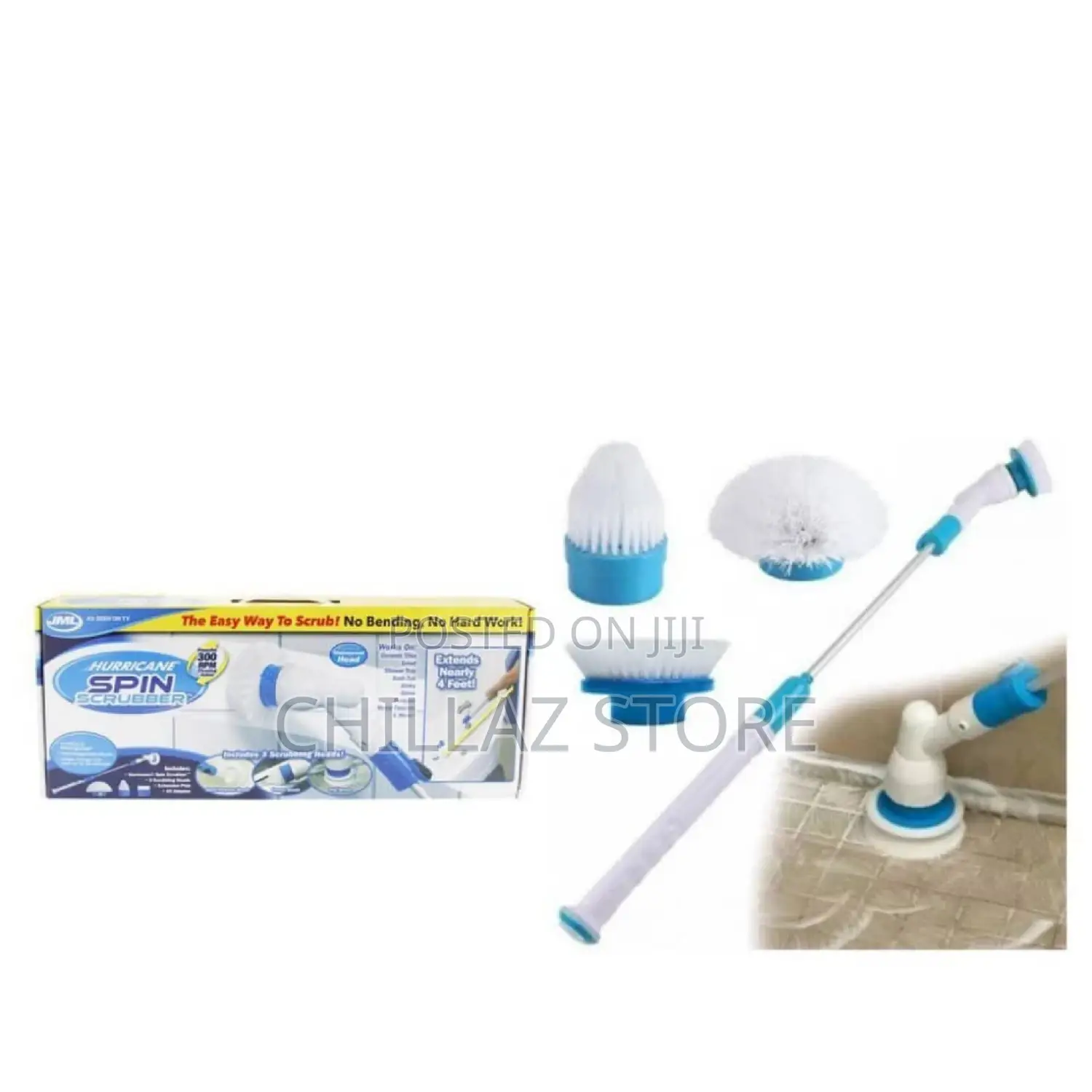 Rechargeable Spin Scrubber.