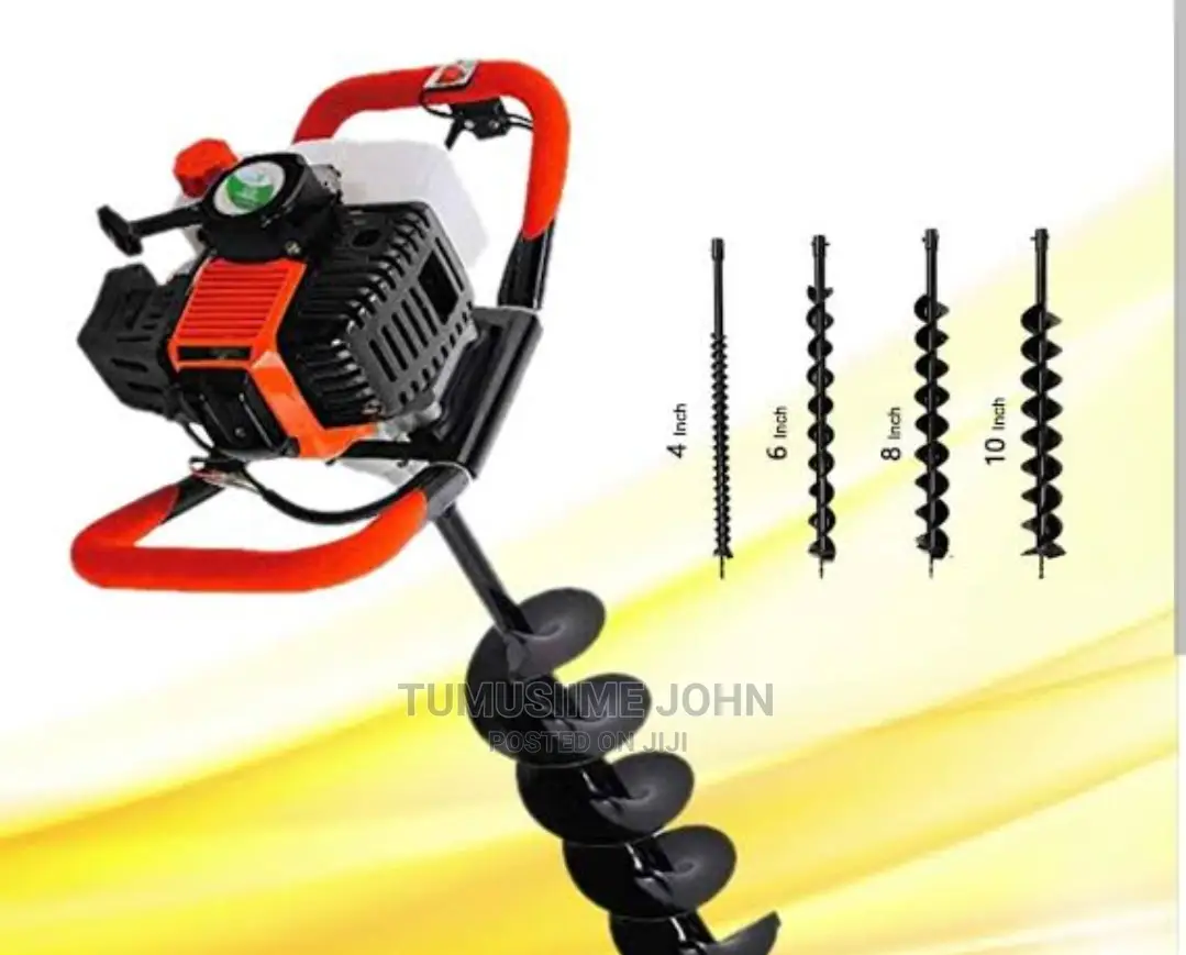 Earth Auger Drilling Machine