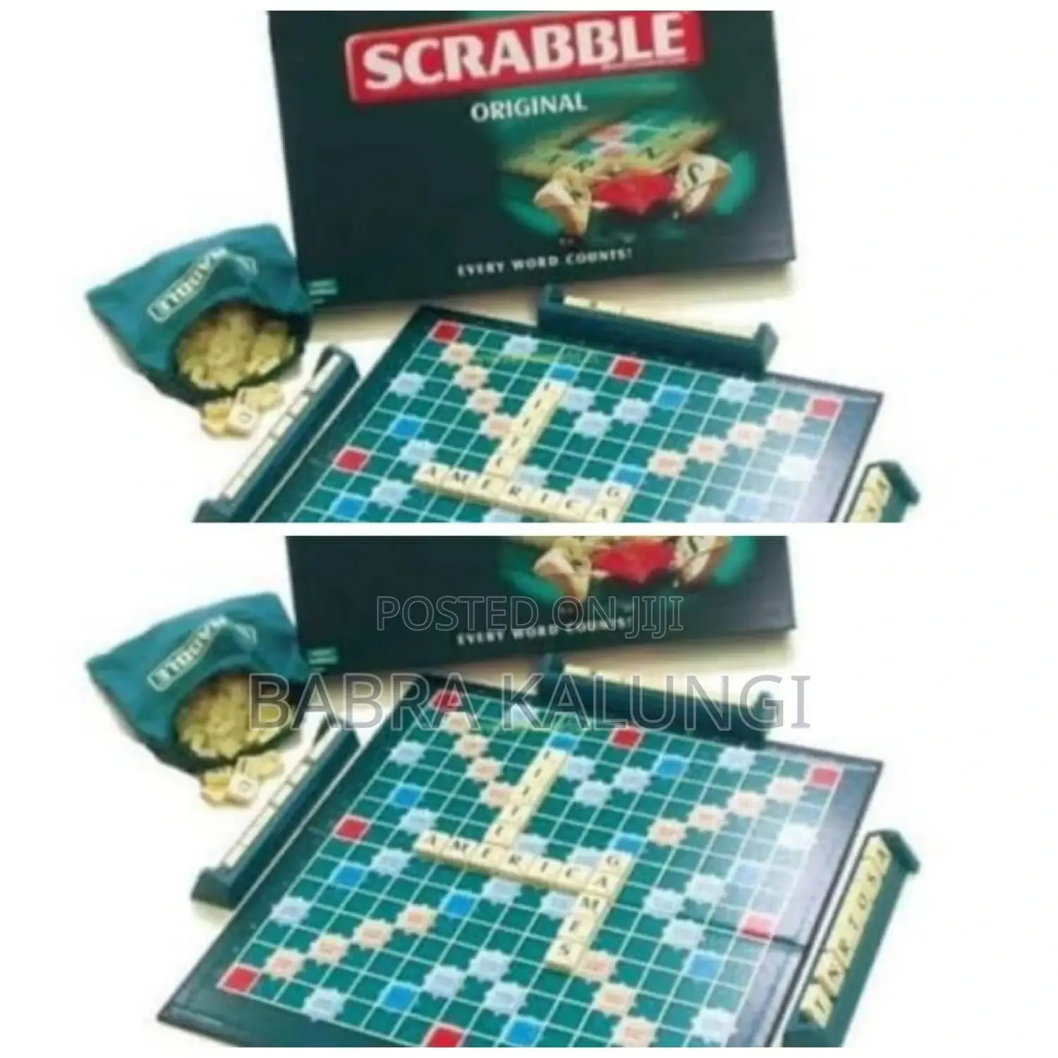 English Scrabble Board Game