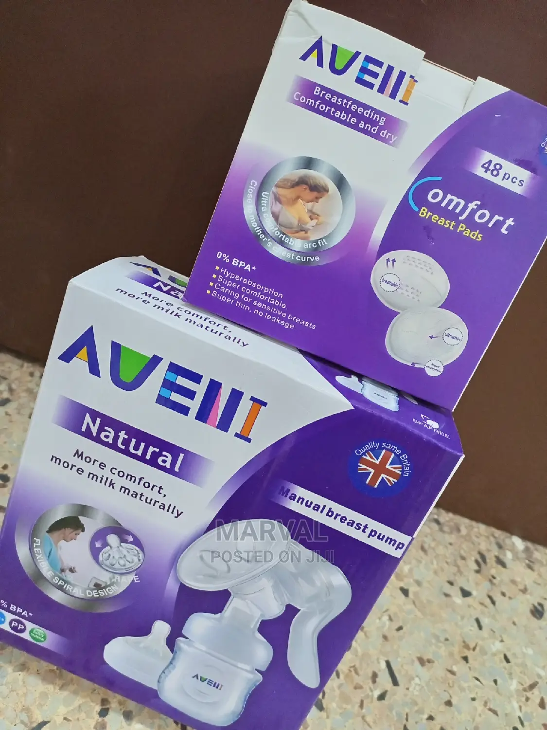Aveni Breast Pump and Disposable Pads