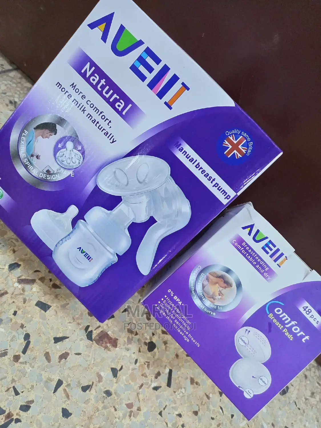 Aveni Breast Pump and Disposable Pads