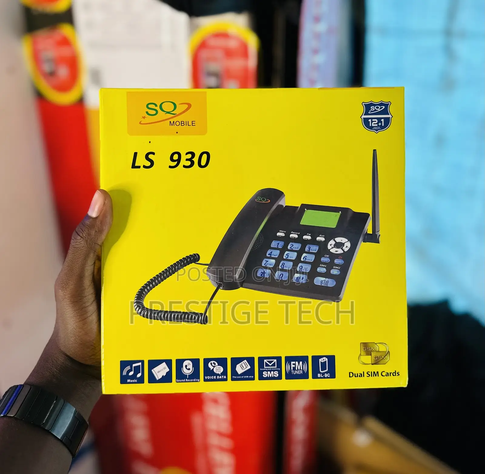 Landline Phone Ls930 For Home And Office Use (Dual Sim)