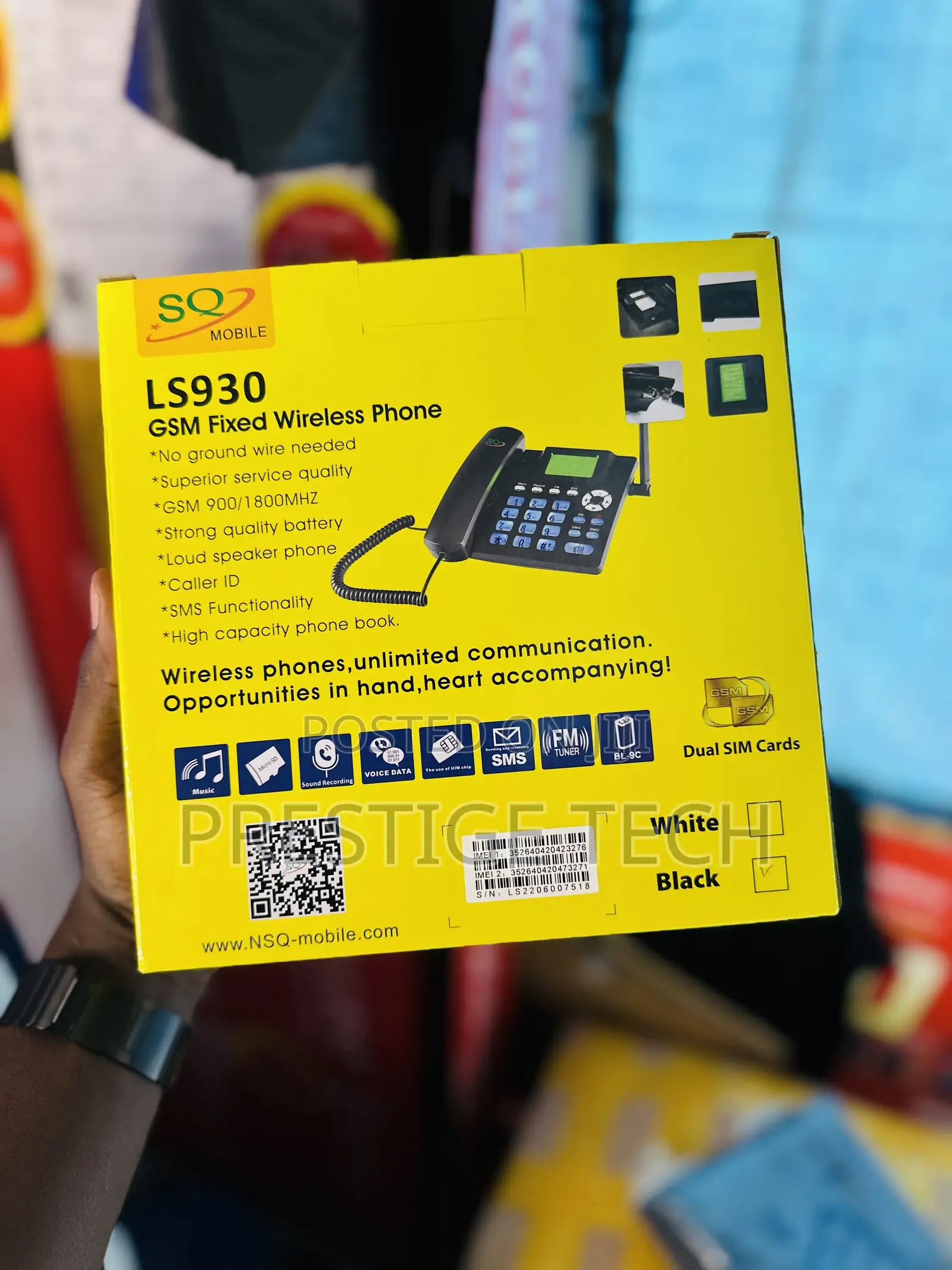 Landline Phone Ls930 For Home And Office Use (Dual Sim)