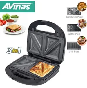 Brand New Avinas 3 in 1 Sandwich Maker