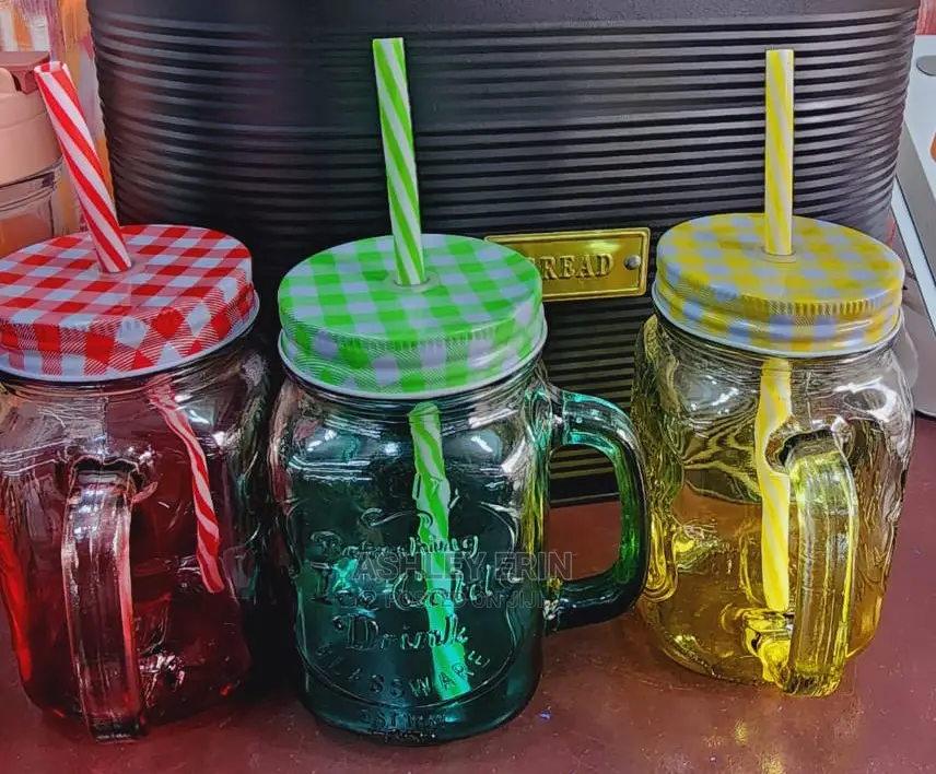 Glass Juice Mug