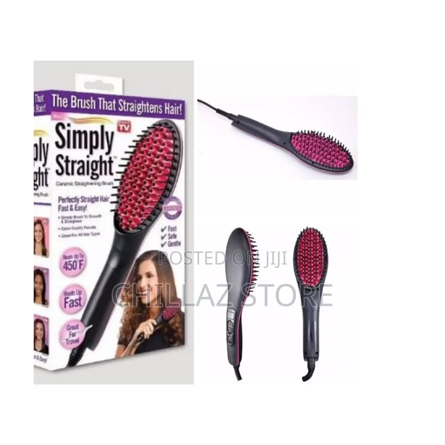 Hair Straightener Brush.