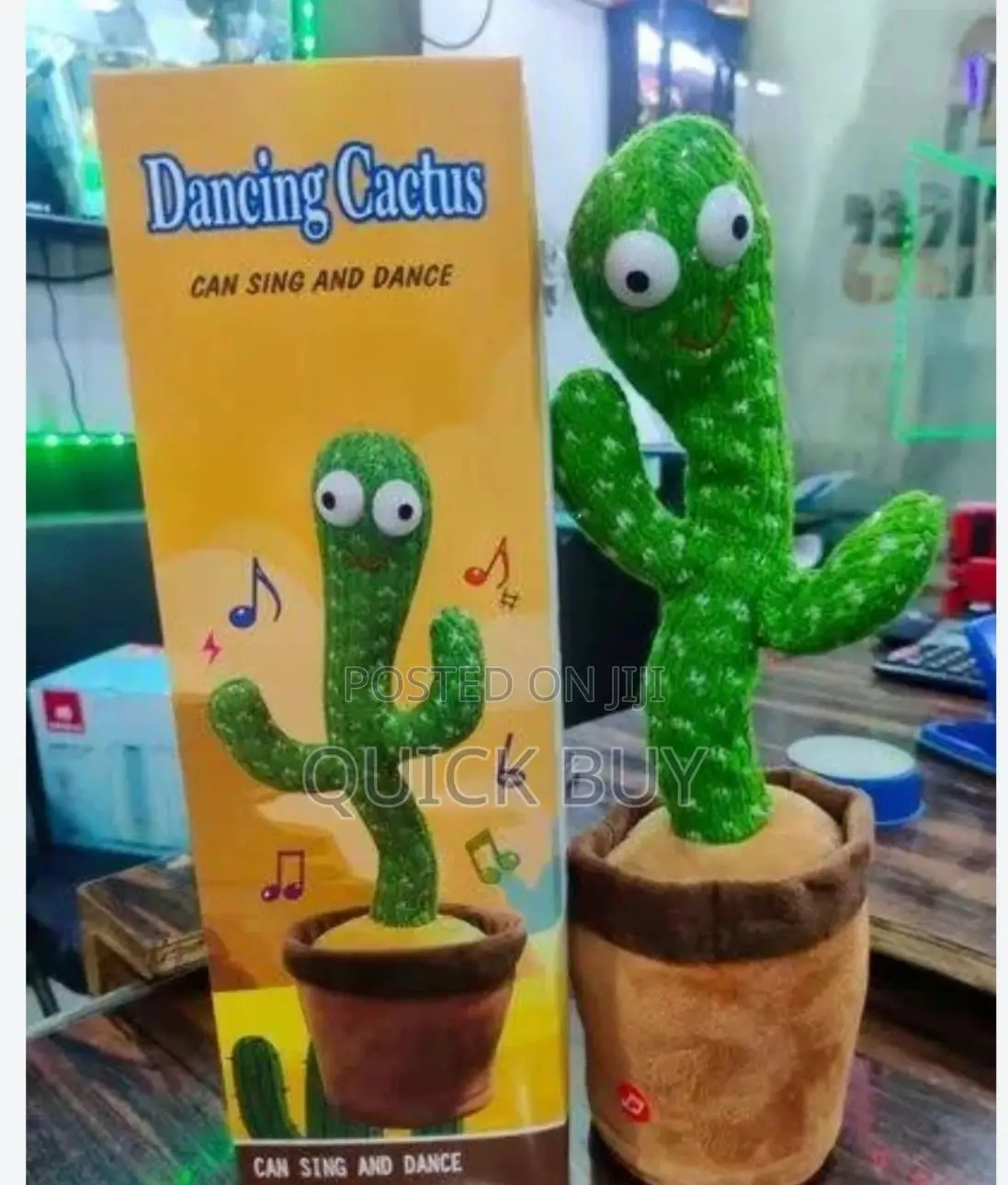 Dancing Talking Cactus Toy
