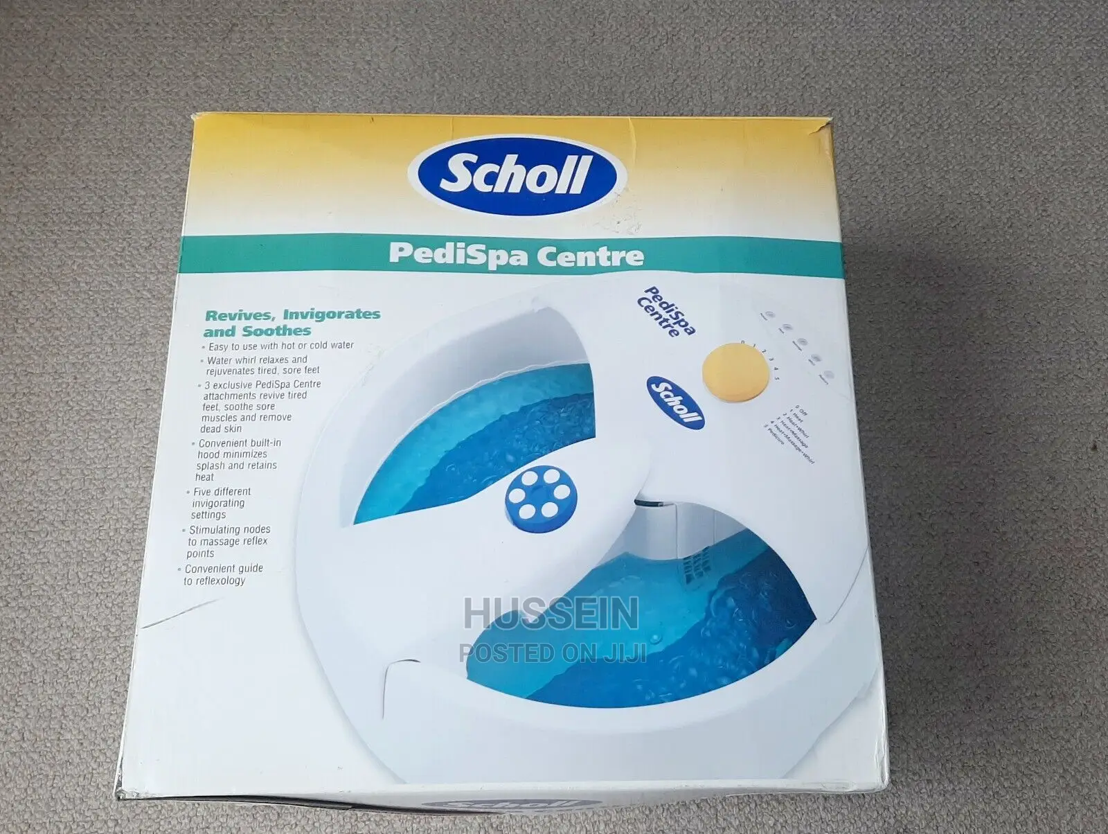 Scholl Pedi Spa Centre (Boxed). Foot Massage Reflexology.