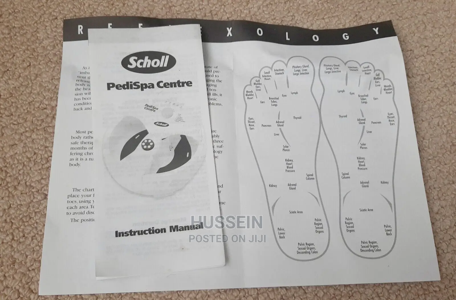 Scholl Pedi Spa Centre (Boxed). Foot Massage Reflexology.