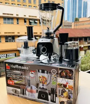 Hoffmans 5 In 1 Multifunction Blender | Hm-1265- Black