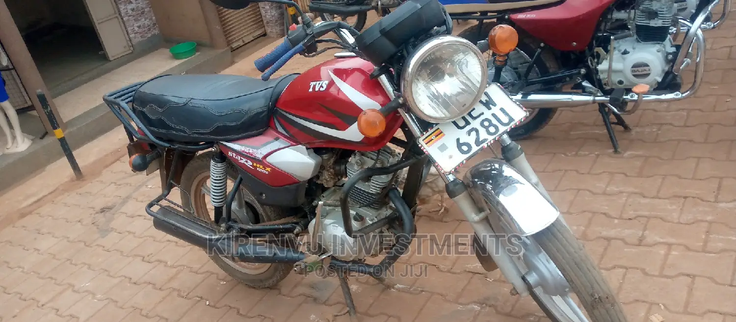 TVS HLX 125 2018 Red